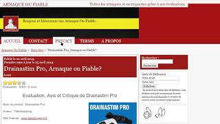 Drainastim Pro Arnaque ou Fiable [upl. by Bose229]