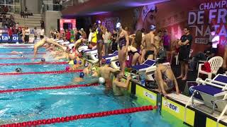 Montpellier  championnat de France de natation en petit bassin [upl. by Tiossem]