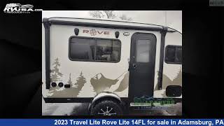 Spectacular 2023 Travel Lite Rove Lite Travel Trailer RV For Sale in Adamsburg PA  RVUSAcom [upl. by Deehsar]