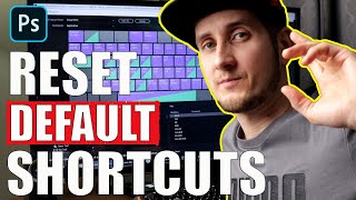 HOW TO RESTORE DEFAULT KEYBOARD SHORTCUTS IN ADOBE PHOTOSHOP [upl. by Sankaran]