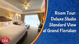 Grand Floridian Villas  Deluxe Studio Standard View  Room Tour [upl. by Blinny980]