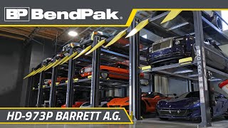 First Look BendPak HD973P Triple Stacker at Barrett Auto Group [upl. by Betteanne]