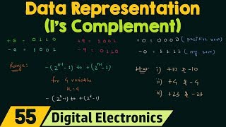 Data Representation using 1s Complement [upl. by Whelan]