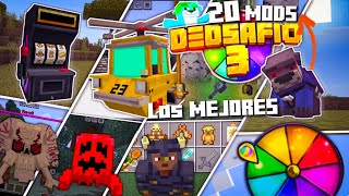 TOP 20 Mejores MODS de DEDSAFIO 3 para Minecraft PEBEDROCK 121  Pack de Mods de Dedsafio 3 [upl. by Novehs549]