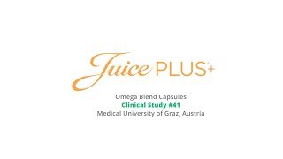 Clinical Study  Omega Blend  Juice Plus [upl. by Allie299]