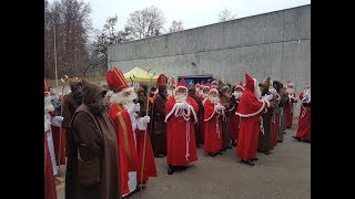 Samichlaus Einzug 2018  Bahnhofstrasse Zürich [upl. by Cohbert]