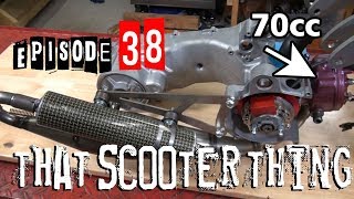 Building a 70cc Minarelli Top Performance scooter engine for our Yamaha CA 50cc  TST Ep 38 [upl. by Brookhouse]