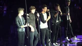 One Direction  Last First KissMoments  London o2 010413 [upl. by Potter]