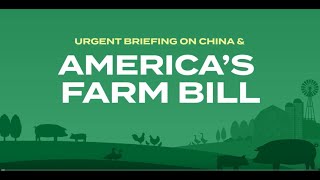 Red Flag Concerns About China and the Farm Bill [upl. by Ymmit]