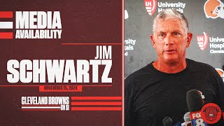 Cleveland Browns DC Jim Schwartz Reflects On Making Corrections Ahead Of Matchup With Saints [upl. by Anaud106]