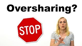 How do I Stop Oversharing  Kati Morton [upl. by Uball]