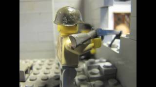 lego ww2 Battle of Ramelle [upl. by Trude]