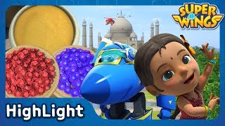 Noahs Dinosaur Eggs  Superwings season4  EP10 [upl. by Annovy]