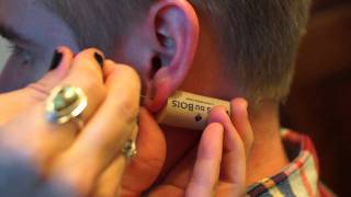 How to Pierce Your Ears at Home [upl. by Ahcarb]