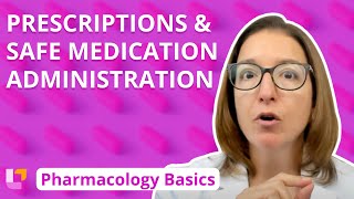 Prescriptions Safe Medication Administration  Pharmacology Basics  LevelUpRN [upl. by Suoirad]