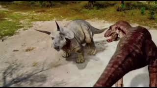 Sue T Rex vs Triceratops [upl. by Mordecai156]