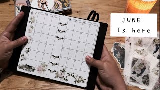 JUNE Decorate with me  May recap  ft ​⁠ SterlingInk plotter [upl. by Taffy519]