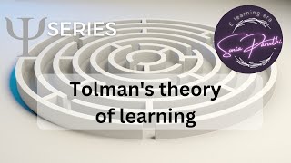 Tolmans Theory of LearningTolmans maze experiment on rats psychology education mentalhealth [upl. by Nachison]