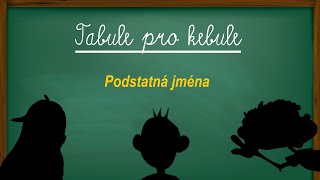 Podstatná jména [upl. by Ynafetse]