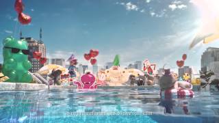 Candy Crush Saga  TV Commercial  Dive in and join the party [upl. by Ecirad]