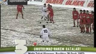 Beşiktaşın Unutulmaz Hakem Hataları [upl. by Acilgna694]