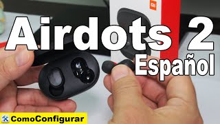 Redmi Airdots 2 características  Auriculares inalámbricos baratos en Colombia Parte 1 [upl. by Yaakov]