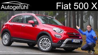 2019 Fiat 500X Facelift FULL REVIEW  Autogefühl [upl. by Vitoria]