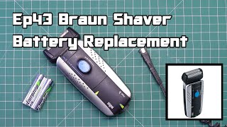 Ep43 Braun Shaver Battery Replacement [upl. by Reeher]