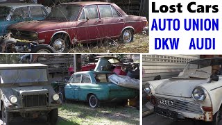 Forgotten Cars  Auto Union  DKW  Audi  vergessene Autos  Lost Cars [upl. by Burlie]