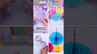 4 DIY Paper craft ideas shorts art craft papercraft diy miniature love innovacrafts [upl. by Ronel]