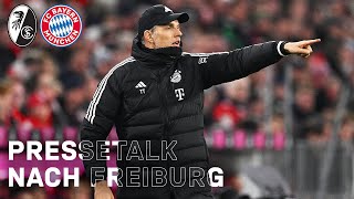 Der Pressetalk nach dem 22Unentschieden gegen Freiburg  FC Bayern 🇩🇪 [upl. by Powder909]