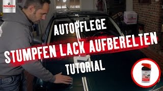 Autopflege Tutorial Stumpfen Lack aufbereiten [upl. by Noremmac]