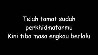 Surat Cinta Untuk Guru  Lagu Persaraan Guru [upl. by Nihahs761]