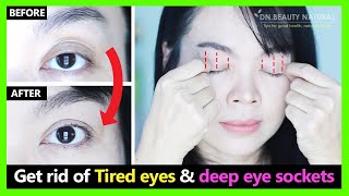 Just 2 steps How to get almond shaped eyes naturally  Change eyes shape with exercises amp massage [upl. by Aramoj]