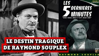 Destin Tragique de Raymond Souplex  LInspecteur Bourrel des 5 Dernières Minutes mort en tournage [upl. by Asikal]