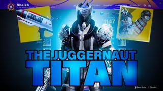 THE JUGGERNAUT TITAN BUILD IS HERE IceFall Mantle  Sweet Business  Destiny 2 Beyond Light [upl. by Ree]