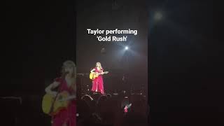 Taylor Swift plays surprise song Gold Rush in the Philadelphia stop of the erastour [upl. by Telford827]