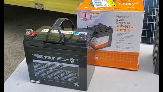 Harbor Freight 35ah AGM Battery [upl. by Nehr534]