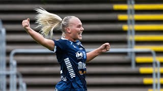 Cathinka Cecilie Friis Tandberg  2023 Damallsvenskan Golden Boot Winner  19 Goals  Linköping FC [upl. by Yenolem]