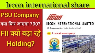 ircon international share latest news। ircon international share fundamental analysis [upl. by Anelis506]