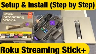 How to Install amp Setup Roku Streaming Stick Plus for Beginners [upl. by Leban639]