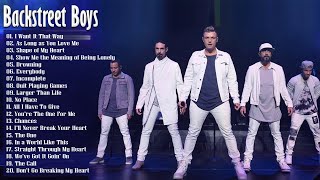 Best Of Backstreet Boys  Backstreet Boys Greatest Hits Full Album2021 [upl. by Gefell]