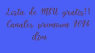 Gratis lista de M3U PREMIUM LATINO [upl. by Ahseyi]