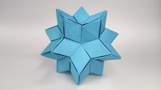 Origami CELESTIAL kusudama by Joseph Hwang [upl. by Clarke]