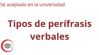 Tipos de perífrasis verbales [upl. by Slemmer]