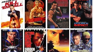 jean Claude Van Damme all movie list 19842022 [upl. by Sunderland580]