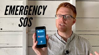 Emergency SOS iPhone  Demonstration [upl. by Candi371]