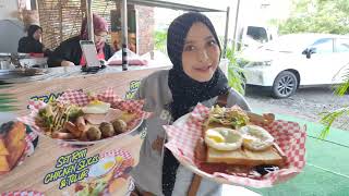 Nasi tumpang Nasi songkok tempat himpunan sarapan pagi di Kota Bharu EdlieeKopotiam Tunjong [upl. by Anad]