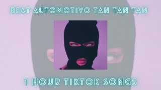 WZ Beats  Automotivo Tan Tan Tan 1 hour  Viral Tiktok knocking trend [upl. by Aicarg]