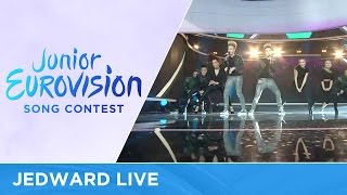 Jedward  Hologram LIVE at the 2016 Junior Eurovision Song Contest [upl. by Azalea]